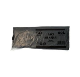Saci menajeri negru nerolați 60 L