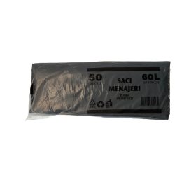 Saci menajeri negru nerolați 60 L